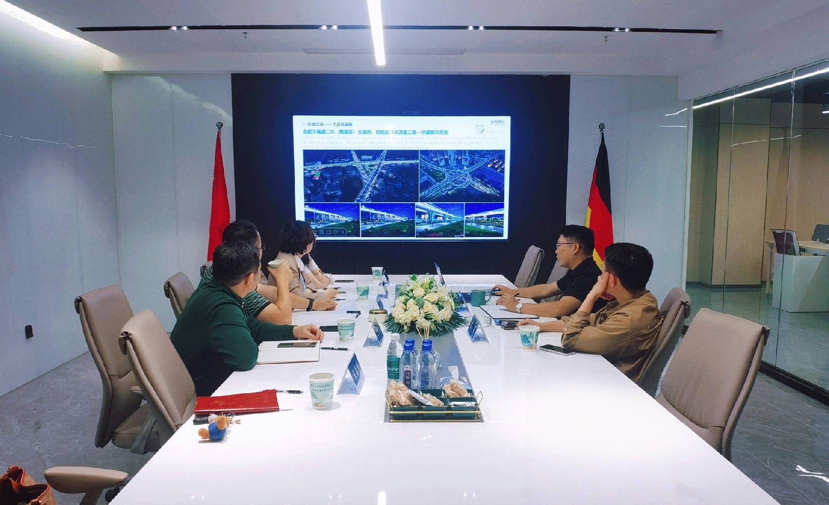 【科技防水 共建未来智慧城市】协会一行走访理事单位—汉思科技集团股份有限公司