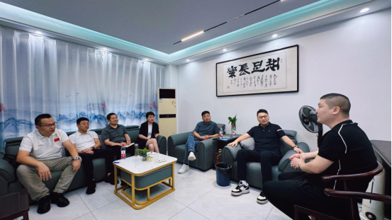 协会一行走访新入会员单位—安徽大志建筑工程有限公司