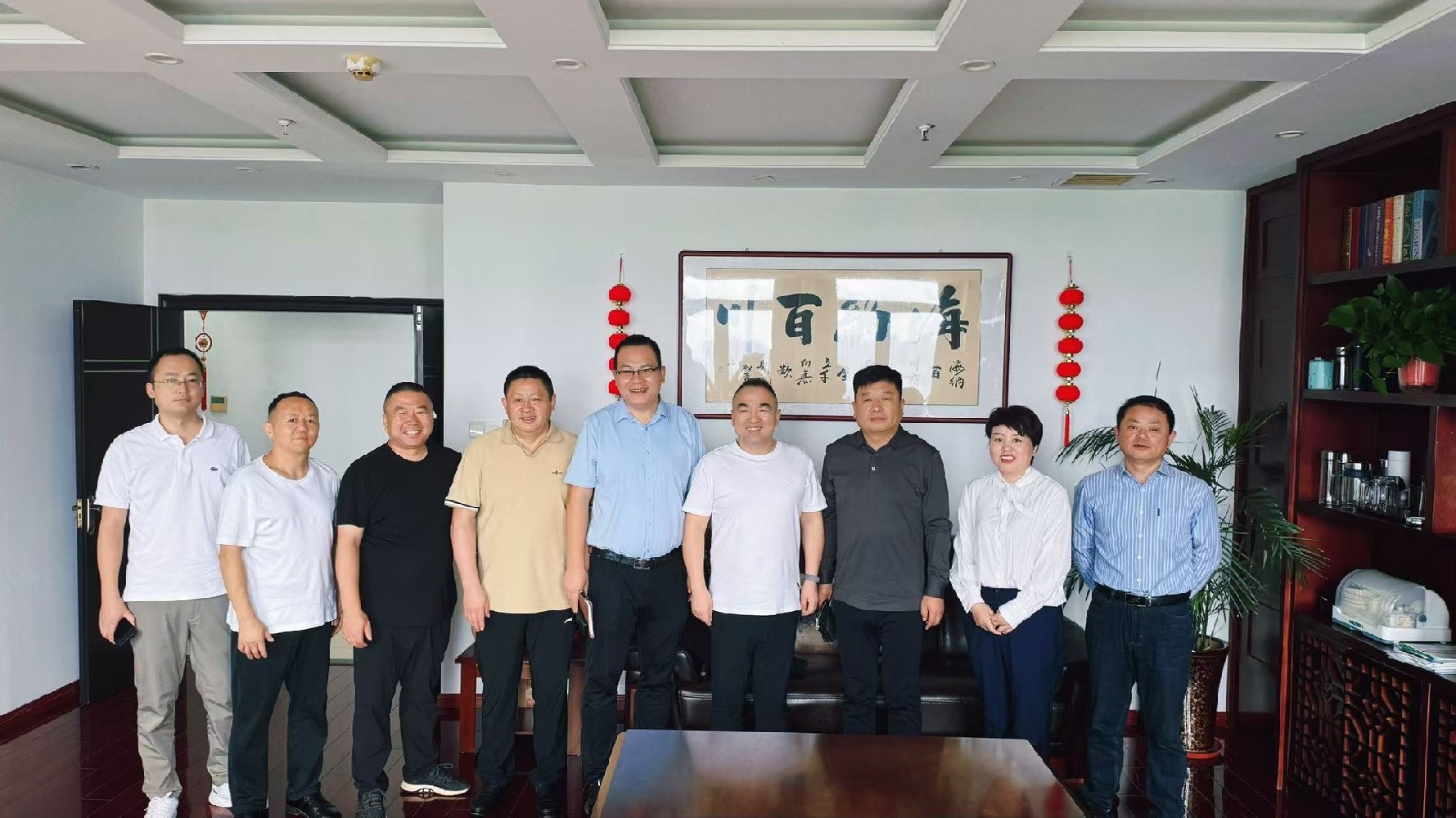 安徽省防水防腐保温行业协会赴安徽省建筑节能材料与绿色建材专业委员会交流学习